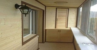 Отделка балкона под ключ Черемхово, цена от 5694 руб.